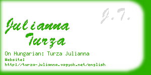 julianna turza business card